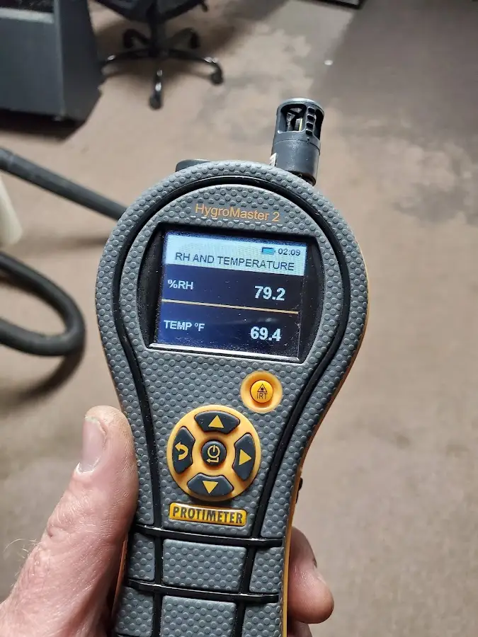 Moisture meter humidity assessment for Fire & Smoke Damage Restoration in Truckee